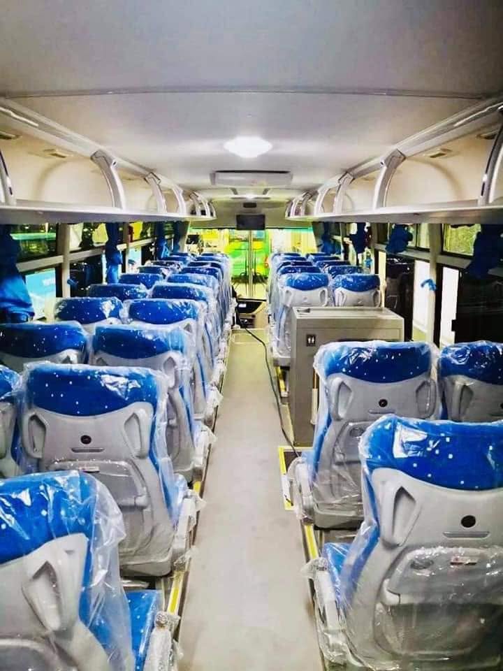Sièges du bus UNITED EXPRESS